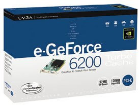 Placa de vdeo e-GeForce FX6200